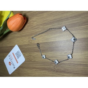 5 Yonca Silver Bileklik