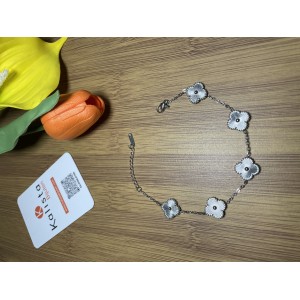 5 Yonca Silver Bileklik