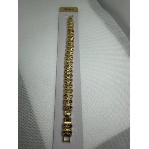 41013 Bileklik Çelik - Altın kaplama 24k