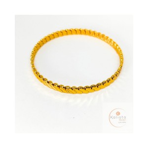 60002 Bilezik - Altın Renk Kaplama