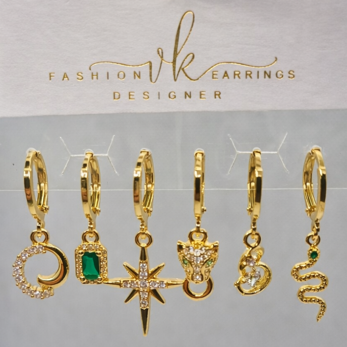 20371 Rodyum Kaplama Küpe