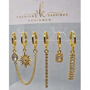 20381 Rodyum Kaplama Küpe