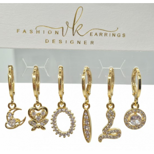 20387 Rodyum Kaplama Küpe