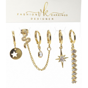 20390 Rodyum Kaplama Küpe